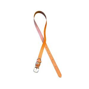 American Eagle Outfitters Genuine Cow Leather Belt Metal Buckle & Loops L